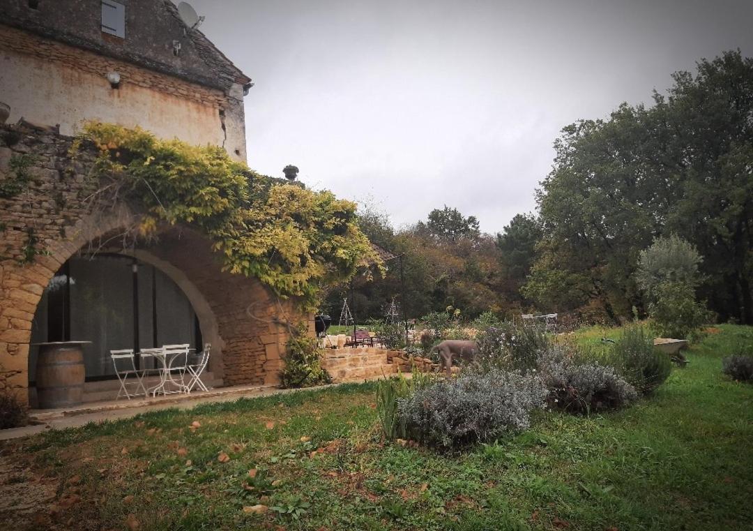 Charmant studio dans maison d'hôte dans un écrin de verdure Saint-Martin-le-Redon Esterno foto